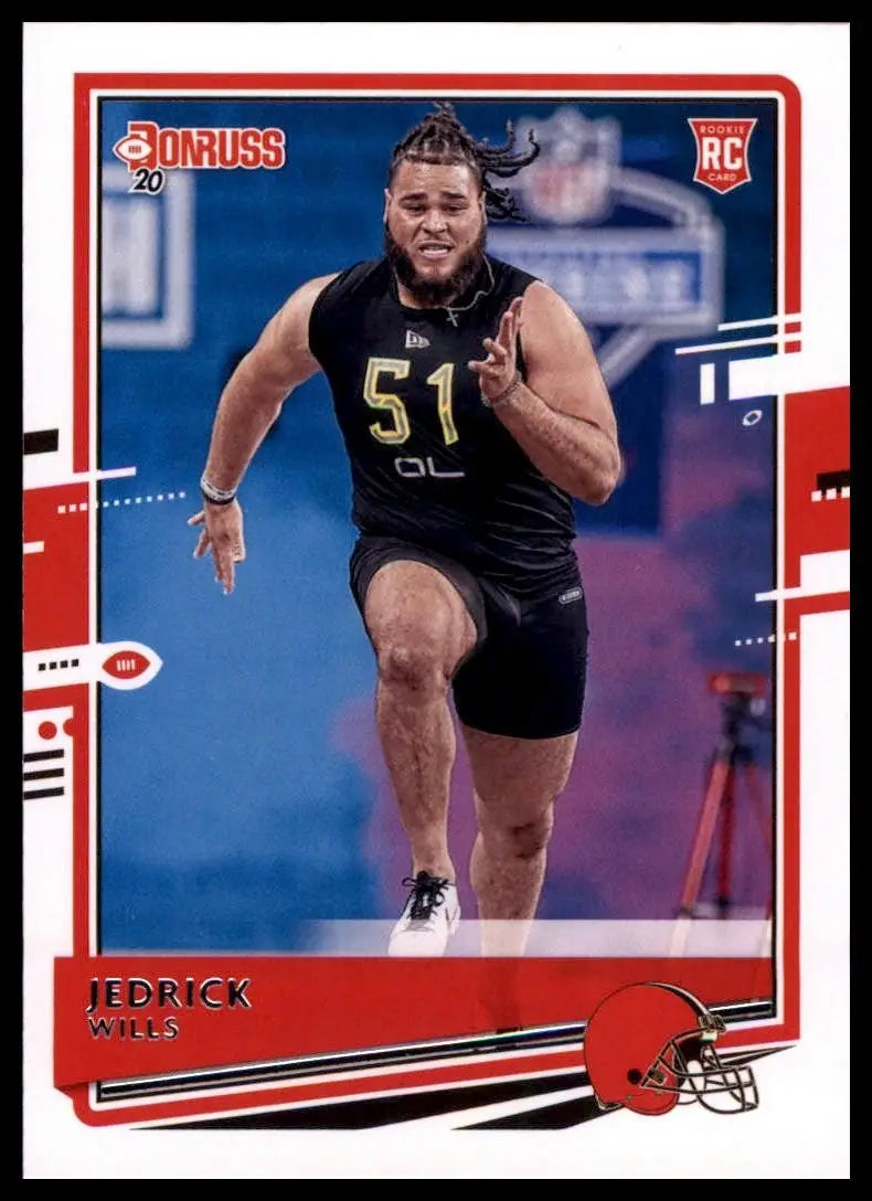2020 Panini Donruss - Rookie Jedrick Wills #269 (RC) - Football Card Single