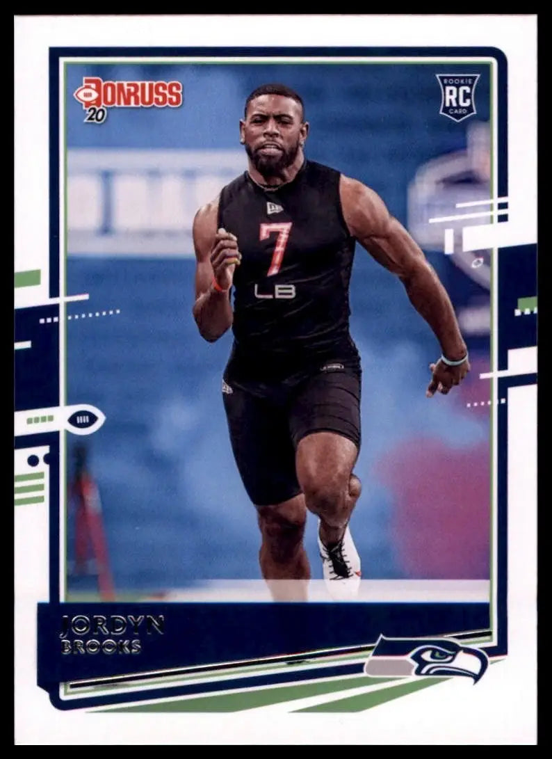 2020 Panini Donruss - Rookie Jordyn Brooks #257 (RC) - Football Card Single