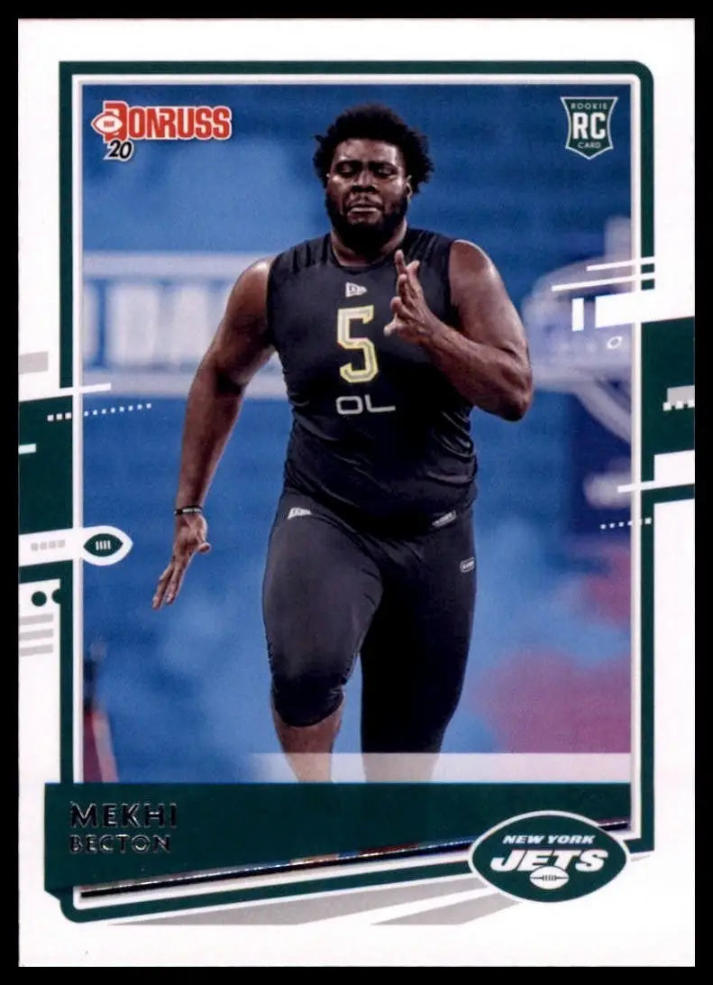 2020 Panini Donruss - Rookie Mekhi Becton #270 (RC) - Football Card Single