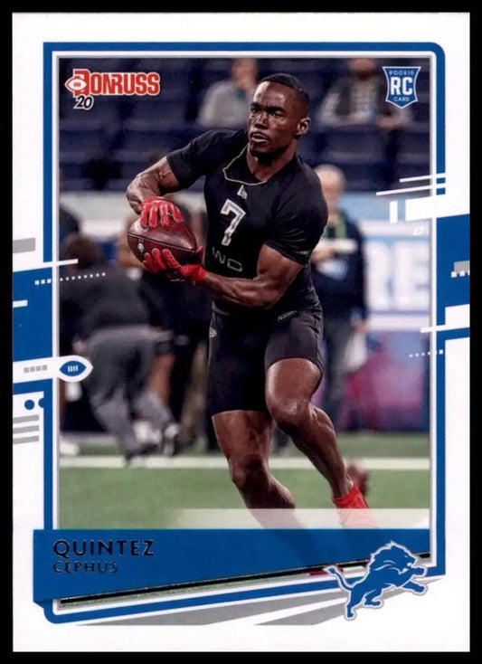 2020 Panini Donruss - Rookie Quintez Cephus #280 (RC) - Football Card Single