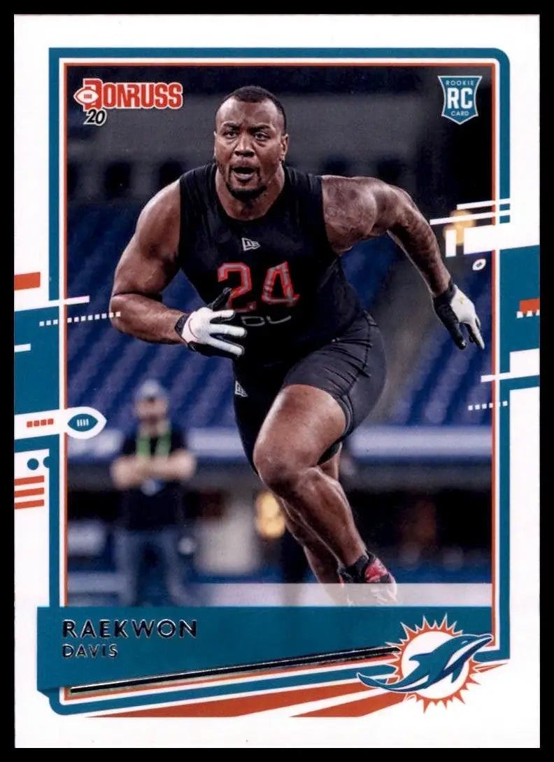 2020 Panini Donruss - Rookie Raekwon Davis #284 (RC) - Football Card Single