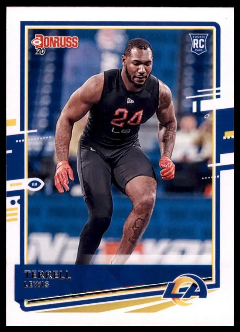2020 Panini Donruss - Rookie Terrell Lewis #291 (RC) - Football Card Single
