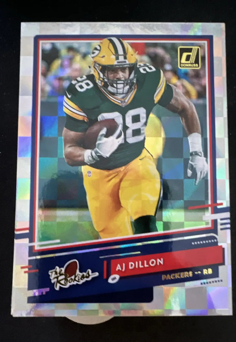 2020 Panini Donruss - The Rookies AJ Dillon #TR-AD (RC)
