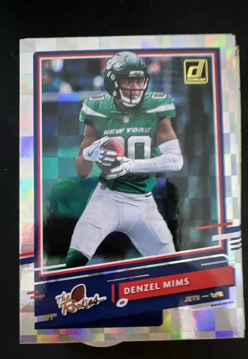 2020 Panini Donruss - The Rookies Denzel Mims #TR-DM (RC)