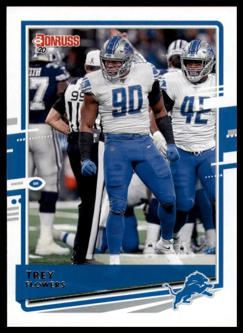 2020 Panini Donruss - Trey Flowers #100 - Football Card Single