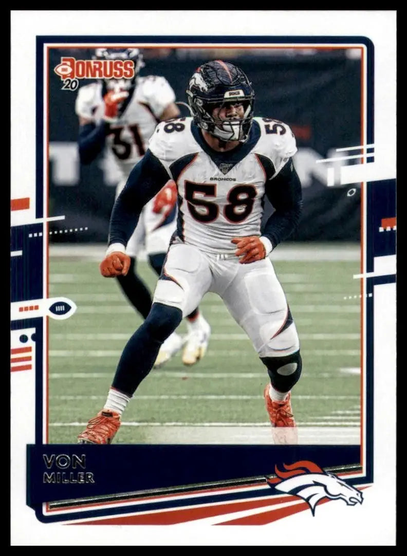 2020 Panini Donruss - Von Miller #90 - Football Card Single