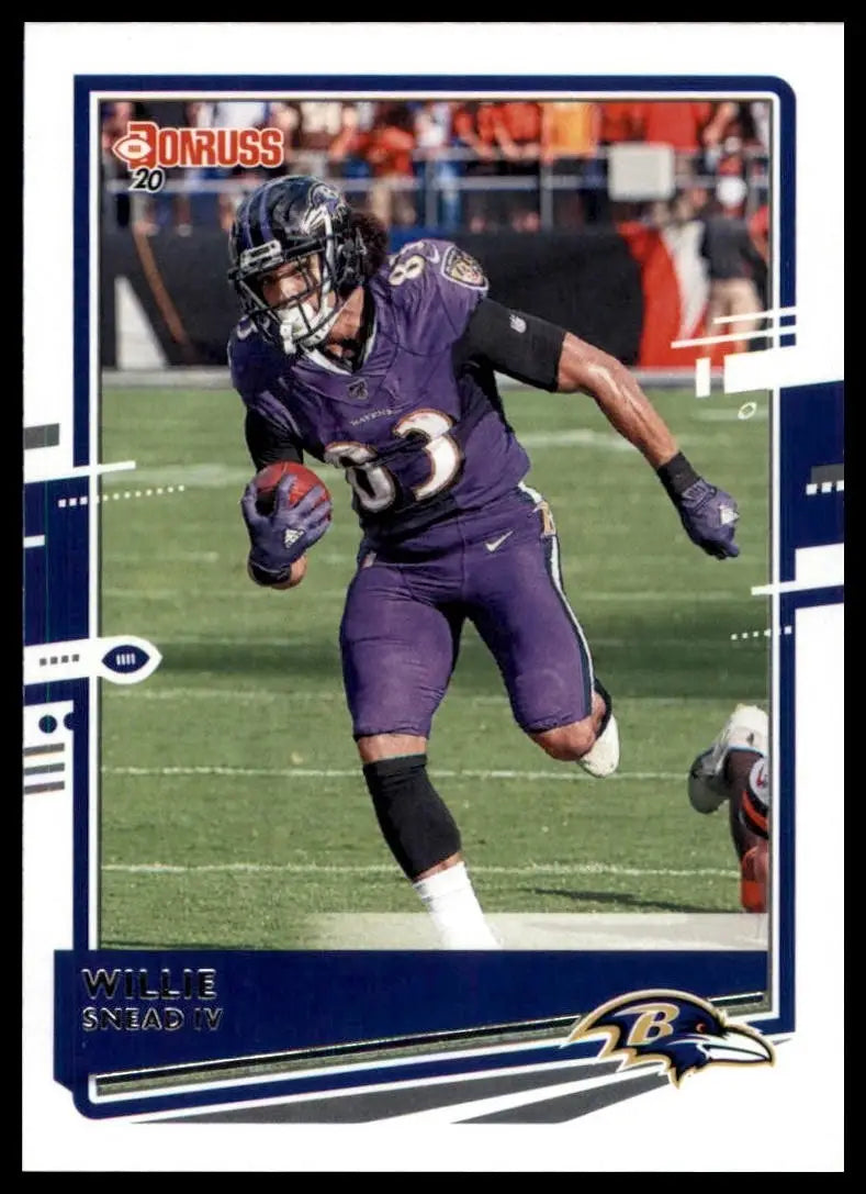 2020 Panini Donruss - Willie Snead #38 - Football Card Single