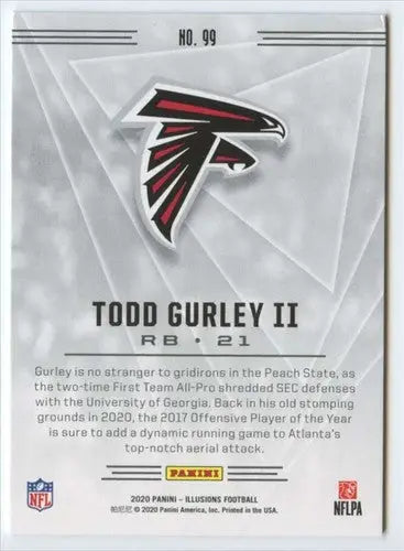 2020 Panini Illusions #99 Todd Gurley II NM-MT Falcons ID:43377 - Football Card Single