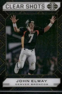 2020 Panini Illusions Clear Shots John Elway #15 Football - Football Card Single