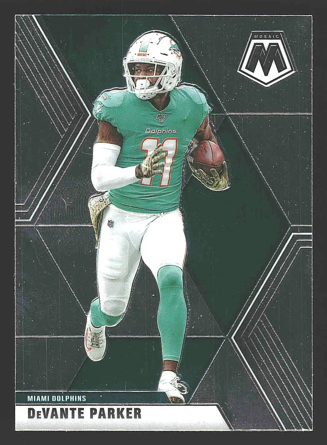 2020 Panini Mosaic #122 DeVante Parker - Football Card Single