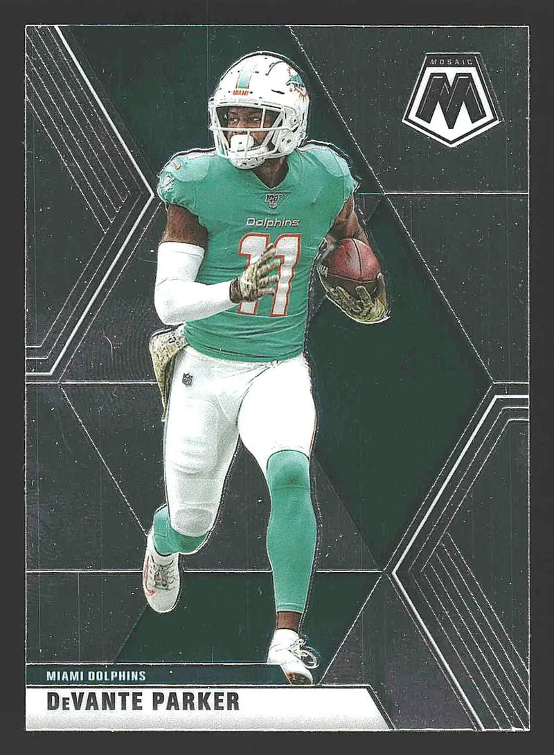 2020 Panini Mosaic #122 DeVante Parker - Football Card Single
