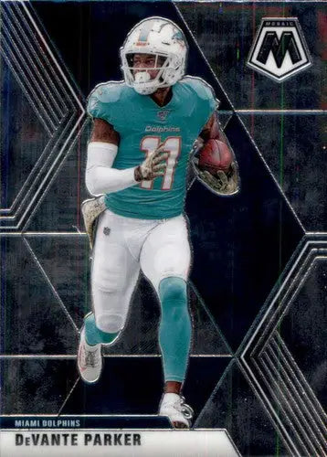 Original gloss Panini Mosaic football card of DeVante Parker Dolphins NM-MT