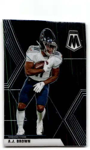 Original gloss Panini Mosaic A.J. Brown football card from Simply Sandoval