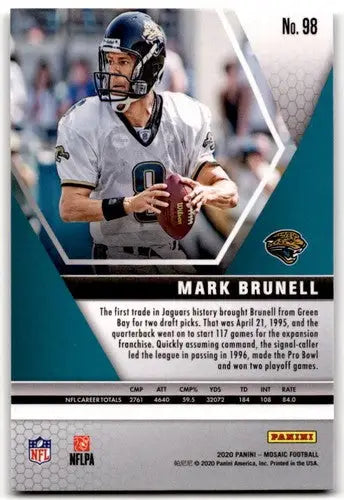 2020 Panini Mosaic #98 Mark Brunell EX/NM Jaguars ID:43593 - Football Card Single