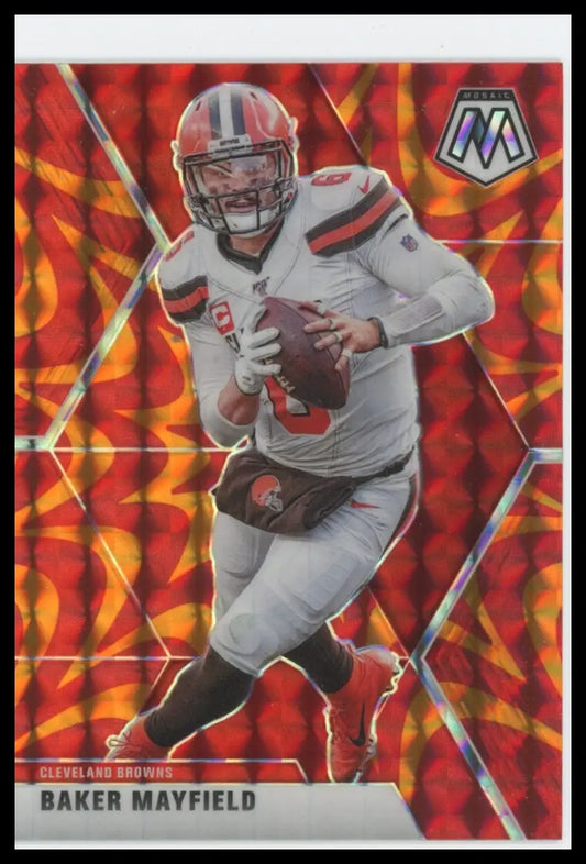 2020 Panini Mosaic - Prizm Reactive Orange #1-250 Complete Set Choose Pick NM - 52 Baker Mayfield - Basketball Card