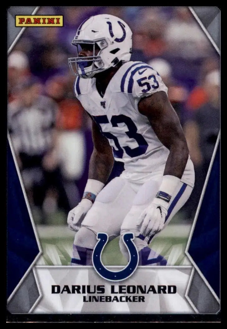 2020 Panini NFL Sticker and Card Collection Silver Darius Leonard #49 Colts - Football Card Single