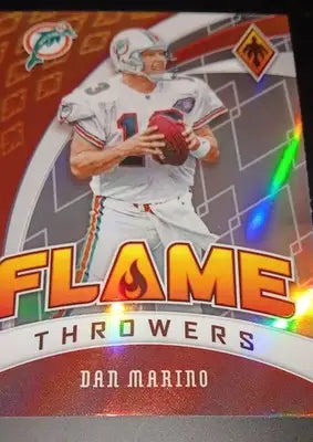 2020 Panini Phoenix - Flame Throwers Dan Marino. Miami Dolphins. NRMT+ - Football Card Single