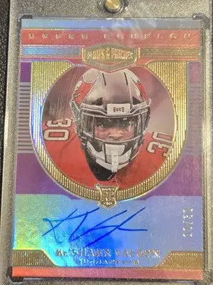 2020 Panini Plates & Patches Ke’Shawn Vaughn Rookie Upper Echelon Purple #/30 - Football Card Single