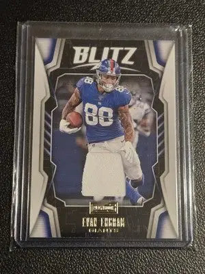 2020 Panini Playbook #BLITZ-20 Evan Engram Blitz Memorabilia - Football Card Single