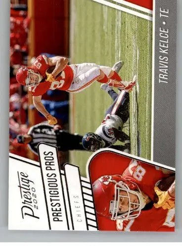 2020 Panini Prestige Prestigious Pros #10 Travis Kelce NM-MT Chiefs - Football Card Single