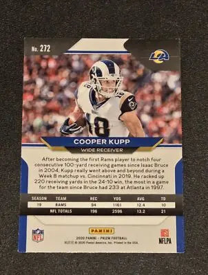 2020 Panini Prizm #272 Cooper Kupp - Football Card Single