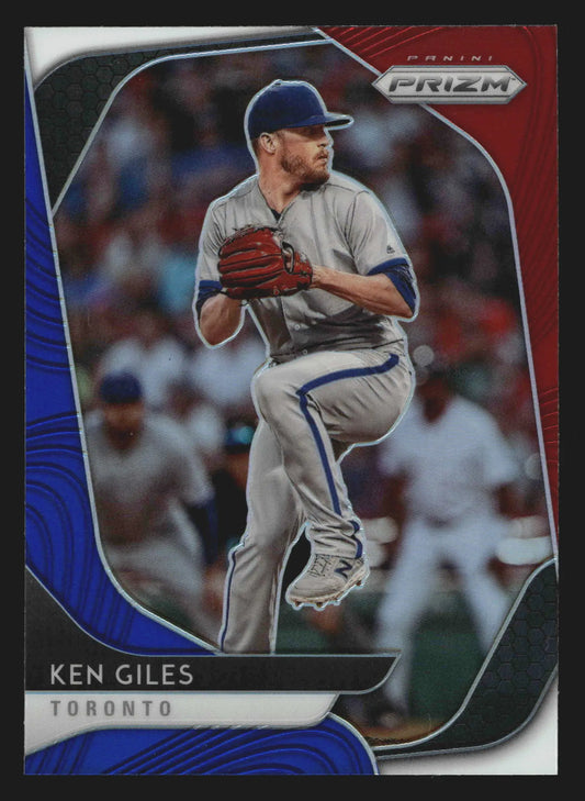 2020 Panini Prizm #59 Ken Giles Red White & Blue Prizm Toronto Blue Jays - Baseball Card Single