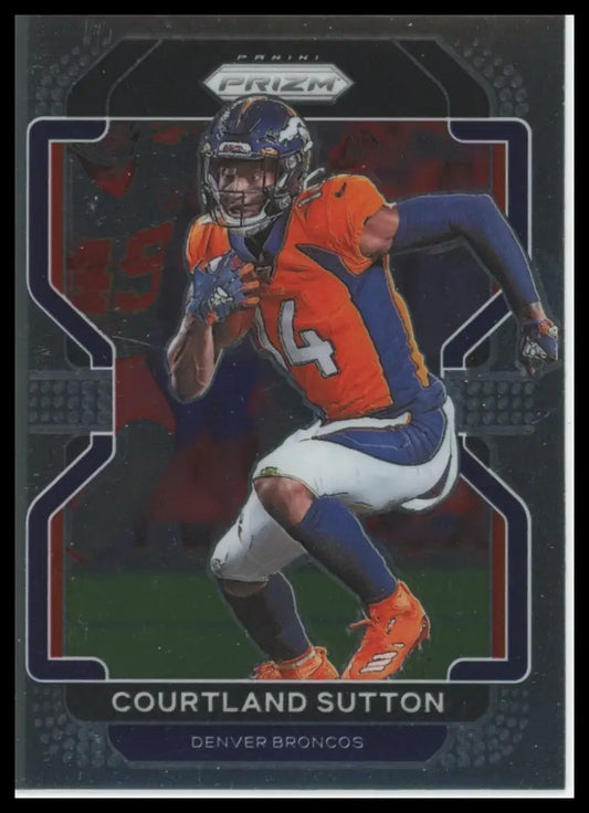 2020 Panini Prizm Courtland Sutton 111 Denver Broncos NM - Football Card Single
