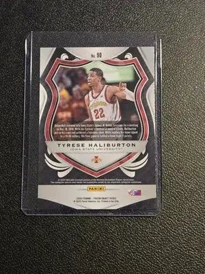 2020 Panini Prizm Draft Collegiate Tyrese Haliburton Red White and Blue - Basketball Card Single