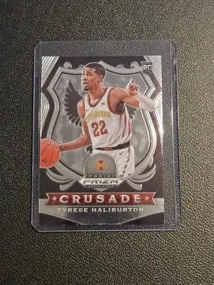 2020 Panini Prizm Draft Collegiate Tyrese Haliburton Red White and Blue - Basketball Card Single