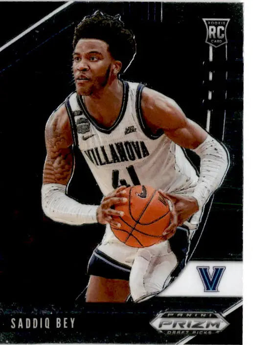 2020 Panini Prizm Draft Picks Collegiate #19 Saddiq Bey - Basketball Card Single
