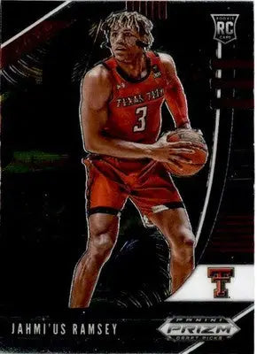 2020 Panini Prizm Draft Picks Collegiate #25 Jahmi’us Ramsey - Basketball Card Single