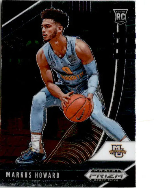 2020 Panini Prizm Draft Picks Collegiate #40 Markus Howard - Basketball Card Single