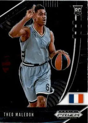 2020 Panini Prizm Draft Picks Collegiate #57 Theo Maledon - Basketball Card Single