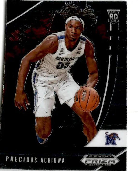 2020 Panini Prizm Draft Picks Collegiate #8 Precious Achiuwa - Basketball Card Single