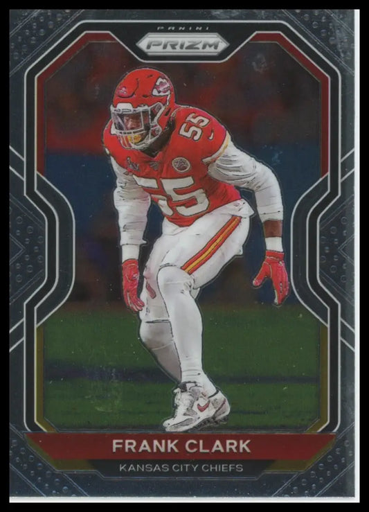 2020 Panini Prizm Frank Clark 126 Kansas City Chiefs - Football Card Single
