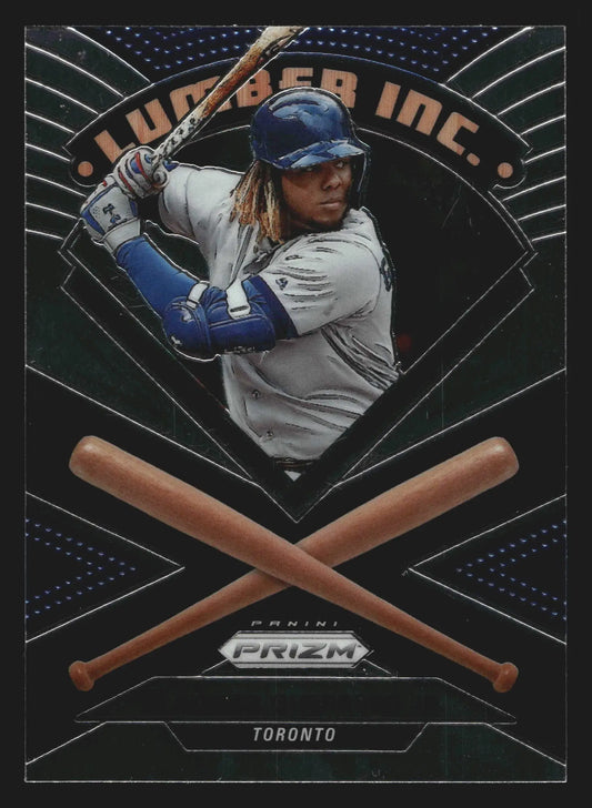 2020 Panini Prizm #LI-1 Vladimir Guerrero Jr Lumber Inc Toronto Blue Jays - Baseball Card Single