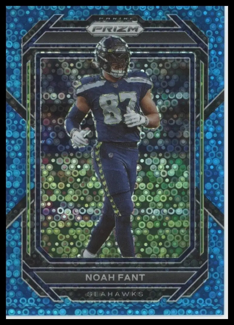 2020 Panini Prizm No Huddle Blue /79 Noah Fant #258 Seattle Seahawks Football