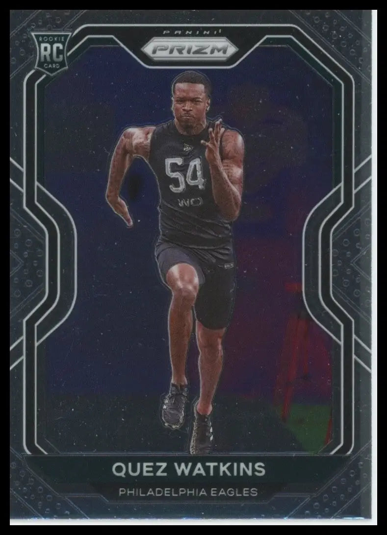 2020 Panini Prizm Quez Watkins Rookie #344 Philadelphia Eagles Football Card NFL
