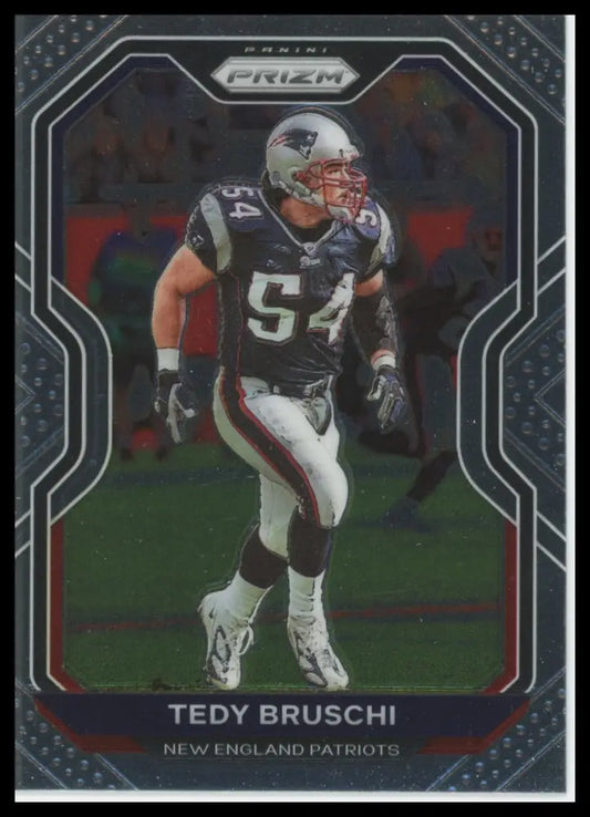 2020 Panini Prizm Tedy Bruschi 26 New England Patriots - Football Card Single