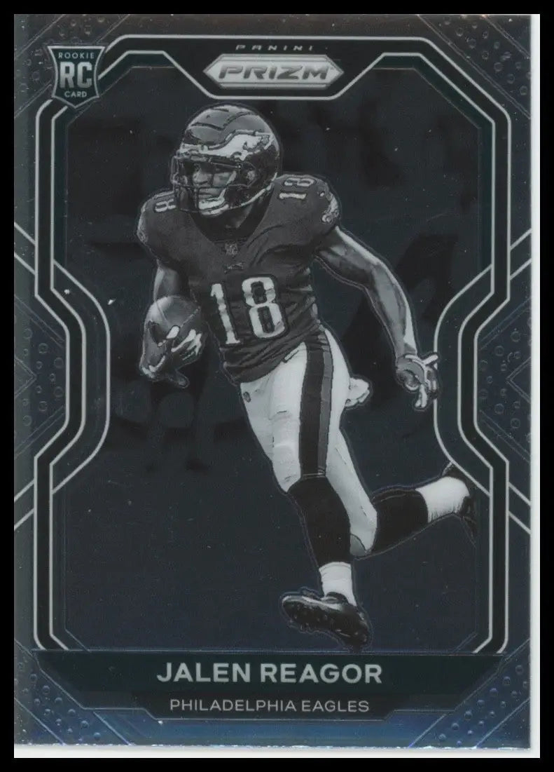 2020 Panini Prizm Variation Negative Jalen Reagor Rookie #342 Philadelpia Eagles