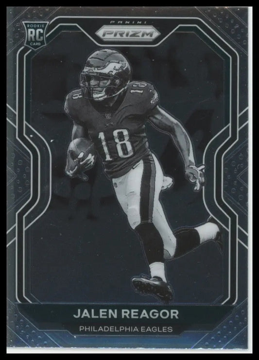2020 Panini Prizm Variation Negative Jalen Reagor Rookie #342 Philadelpia Eagles - Football Card Single