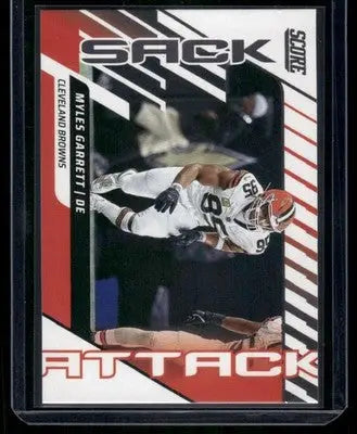 2020 Panini Score Myles Garrett #NO7 Football - Football Card Single