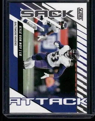 2020 Panini Score Sack Attack Kyle Van Noy #N2 Football - Football Card Single