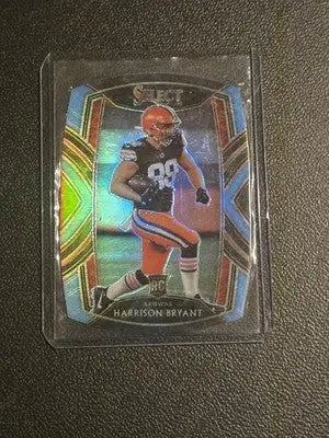 2020 Panini Select #298 Harrison Bryant Blue Prizm Die Cut - Football Card Single