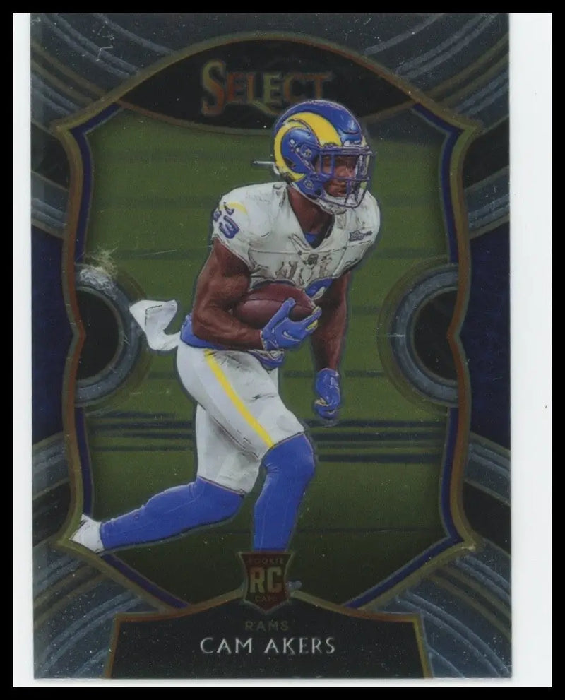 2020 Panini Select - Concourse Cam Akers #55 (RC) - Football Card Single