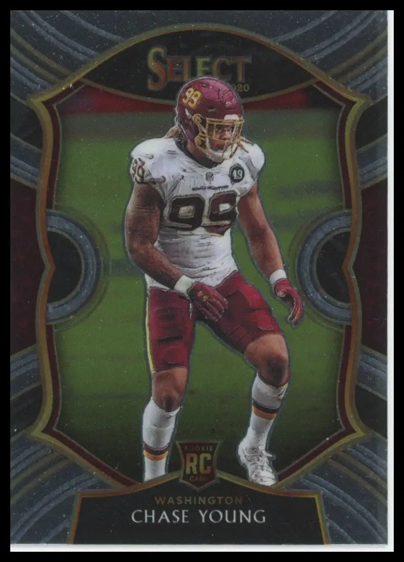 2020 Panini Select - Concourse Chase Young #64 (RC)