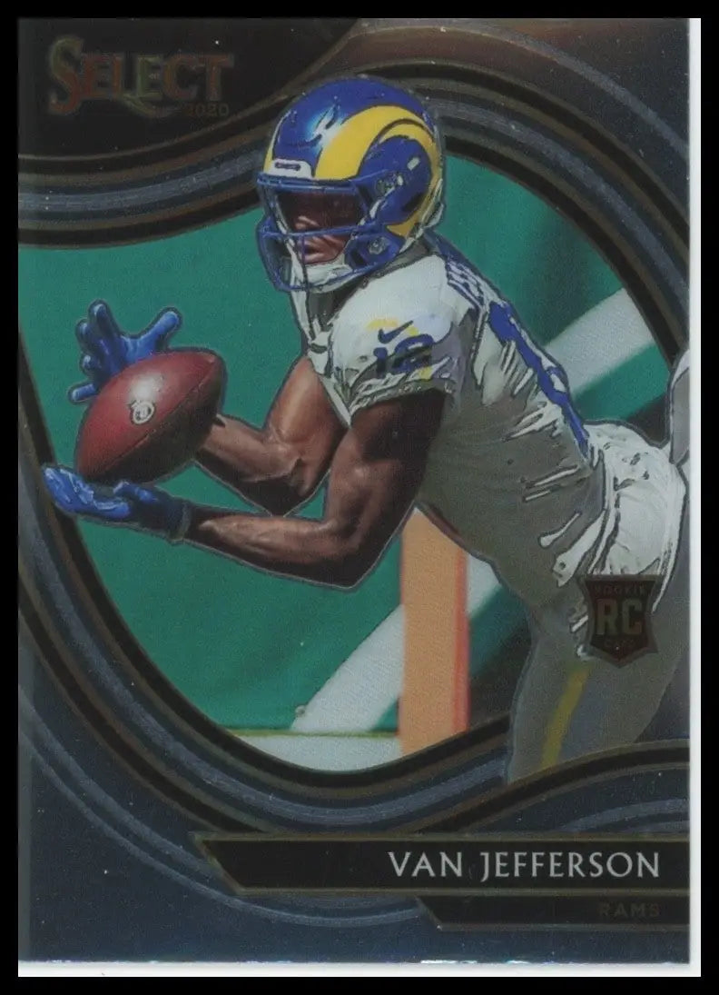 2020 Panini Select - Field Level Van Jefferson #371 (RC) - Football Card Single