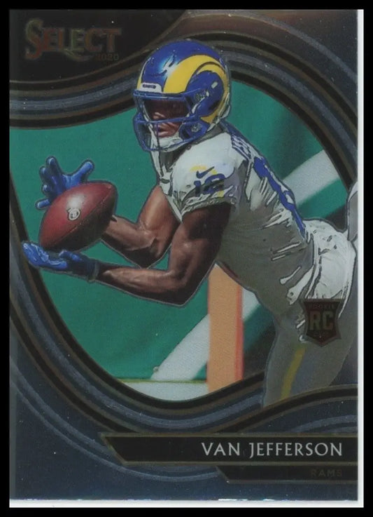 2020 Panini Select - Field Level Van Jefferson #371 (RC) - Football Card Single