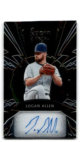 2020 Panini Select Sparks Signatures #27 Logan Allen NM-MT Auto 149/199 ID:79419 - Baseball Card Single