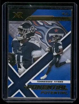 2020 Panini XR X-Ponential Potential A.J. Brown #4 34/99 Football - Football Card Single